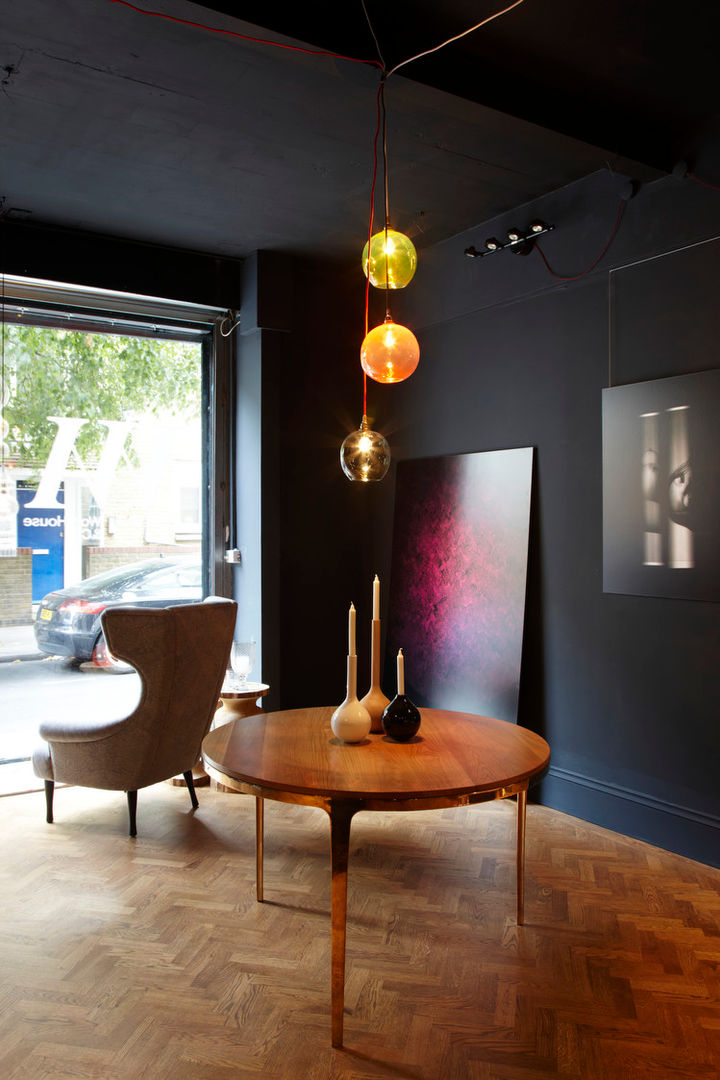 Fold Lights Work House Collection Salones de estilo ecléctico Iluminación