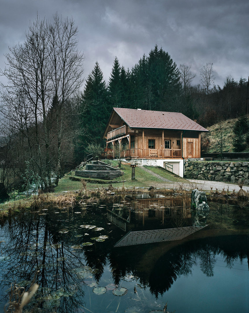 Einfamilienhaus, Thoma Holz GmbH Thoma Holz GmbH Country style house