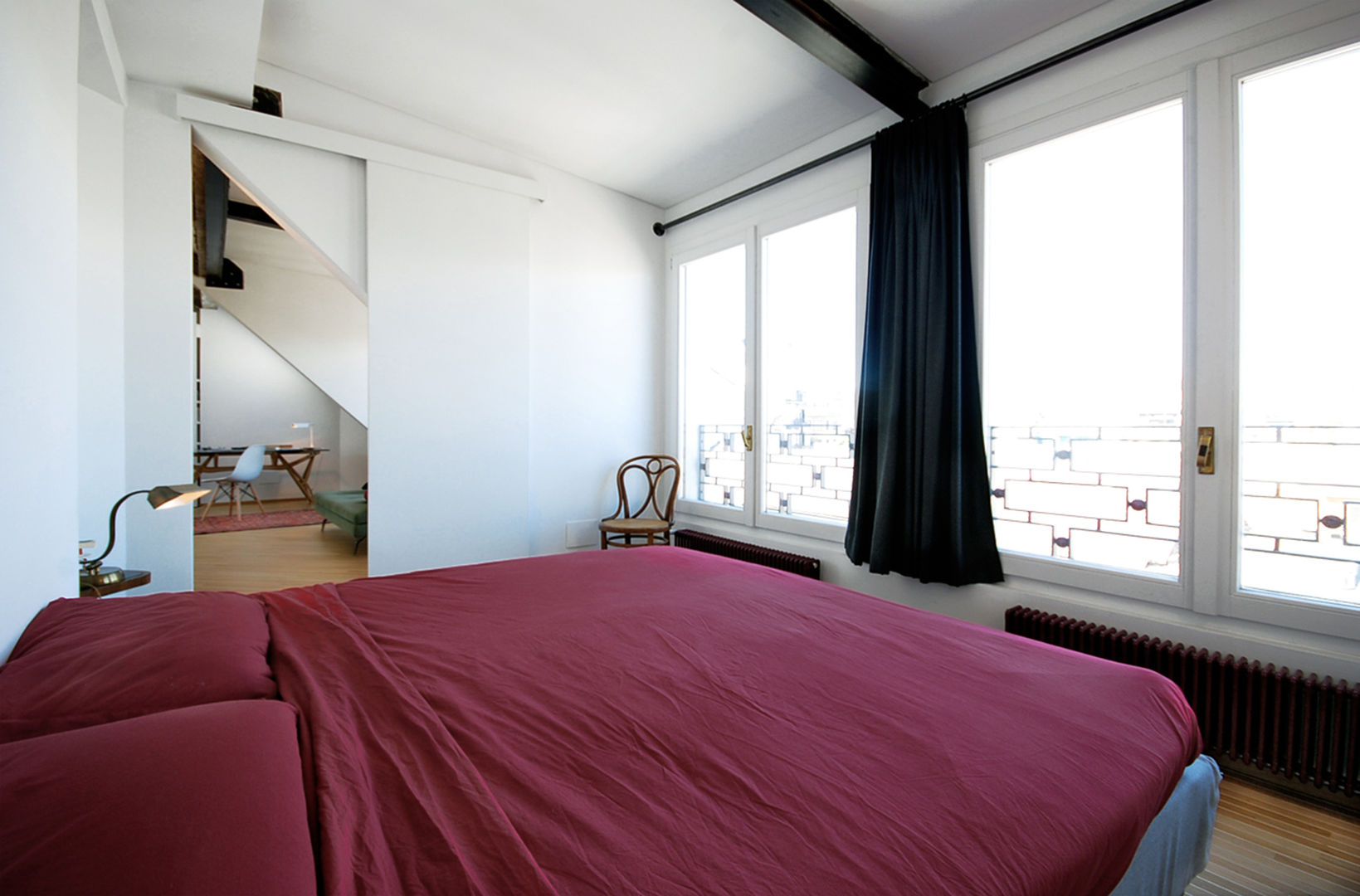 Visconti di Modrone, andrea borri architetti andrea borri architetti Modern style bedroom
