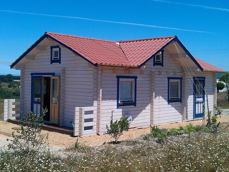 Ferienhäuser ebenerdig, Betana Blockhaus GmbH Betana Blockhaus GmbH Rumah Gaya Skandinavia