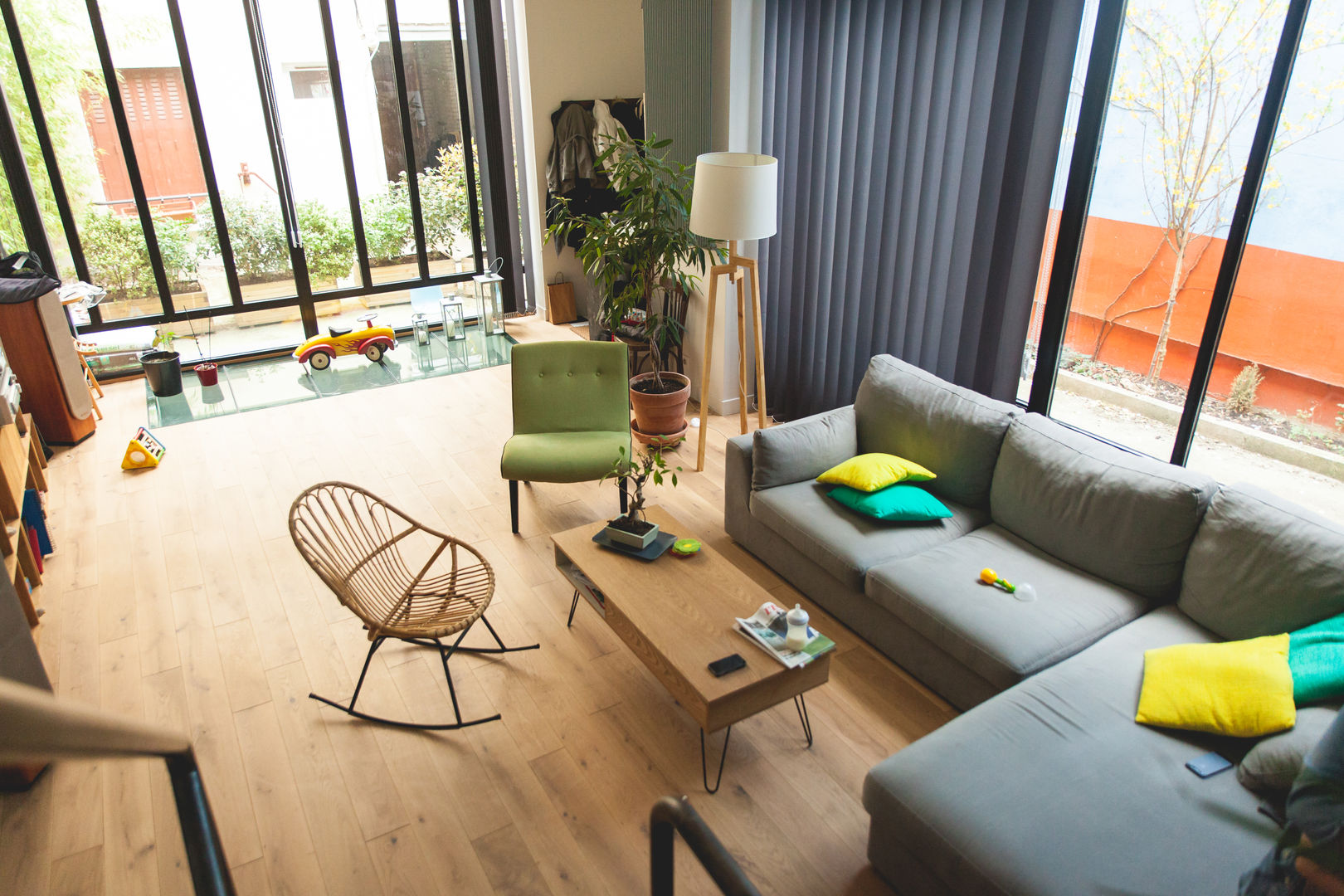 Loft Bagnolet, Lise Compain Lise Compain Вітальня