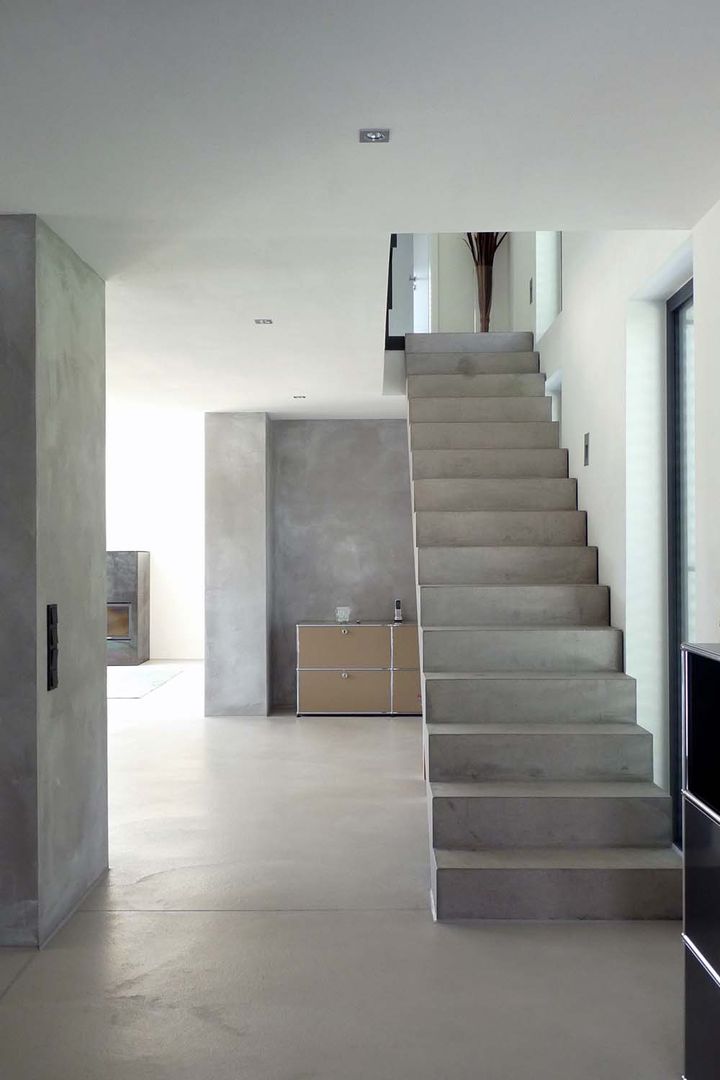 BV Seibold, Architekturbüro Arndt Architekturbüro Arndt Couloir, entrée, escaliers modernes