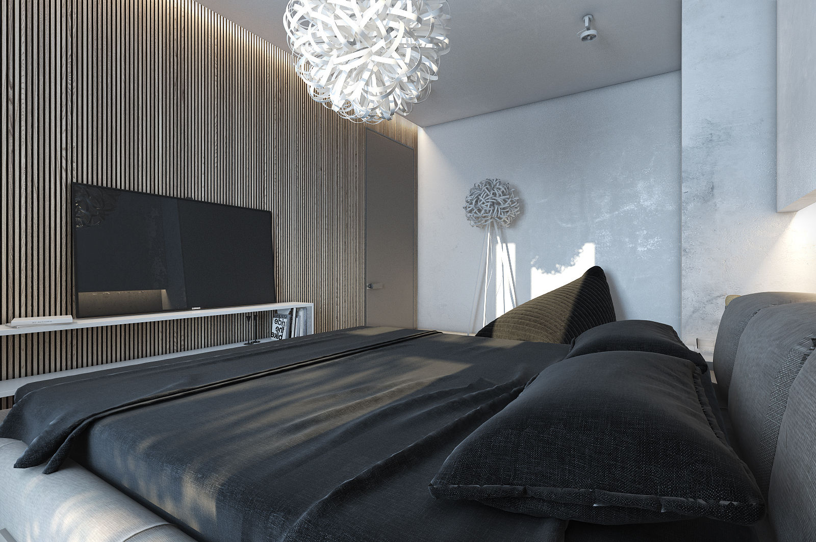 Квартира ЛОФТ, MC Interior MC Interior Minimalist bedroom