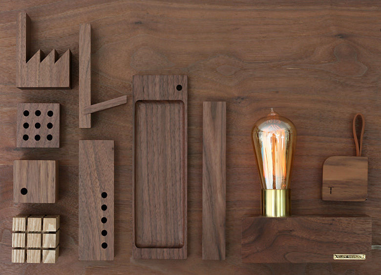 Wooden Acessory, TANT DESIGN_땅뜨디자인 TANT DESIGN_땅뜨디자인 客廳 配件與裝飾品