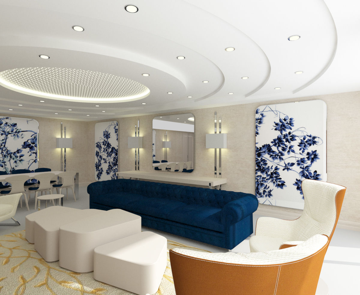 15300 Misia Residence, Inan AYDOGAN /IA Interior Design Office Inan AYDOGAN /IA Interior Design Office Salon moderne