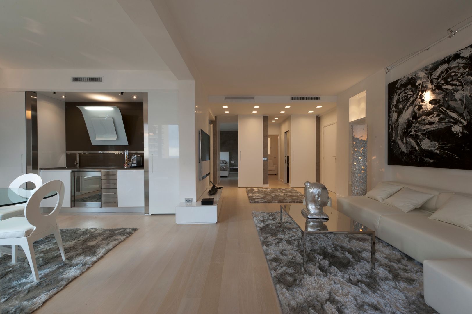 Maison Slim (Montecarlo), studiodonizelli studiodonizelli Salas de estar modernas