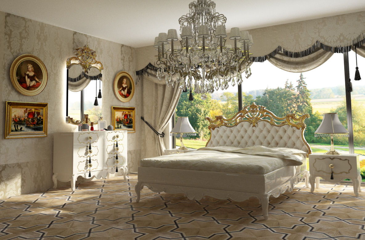 AVANGARDE BEDROOM, Inan AYDOGAN /IA Interior Design Office Inan AYDOGAN /IA Interior Design Office غرفة نوم أسرة نوم