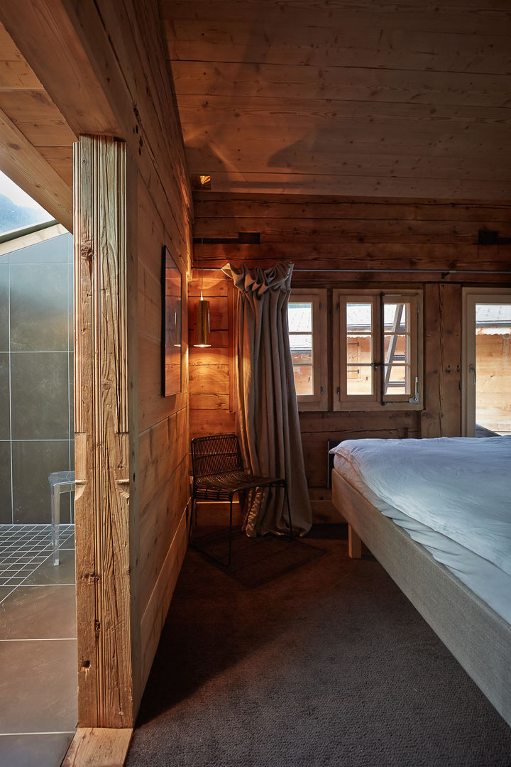 Chalet Nr 10, gehret design gmbh gehret design gmbh Country style bedroom