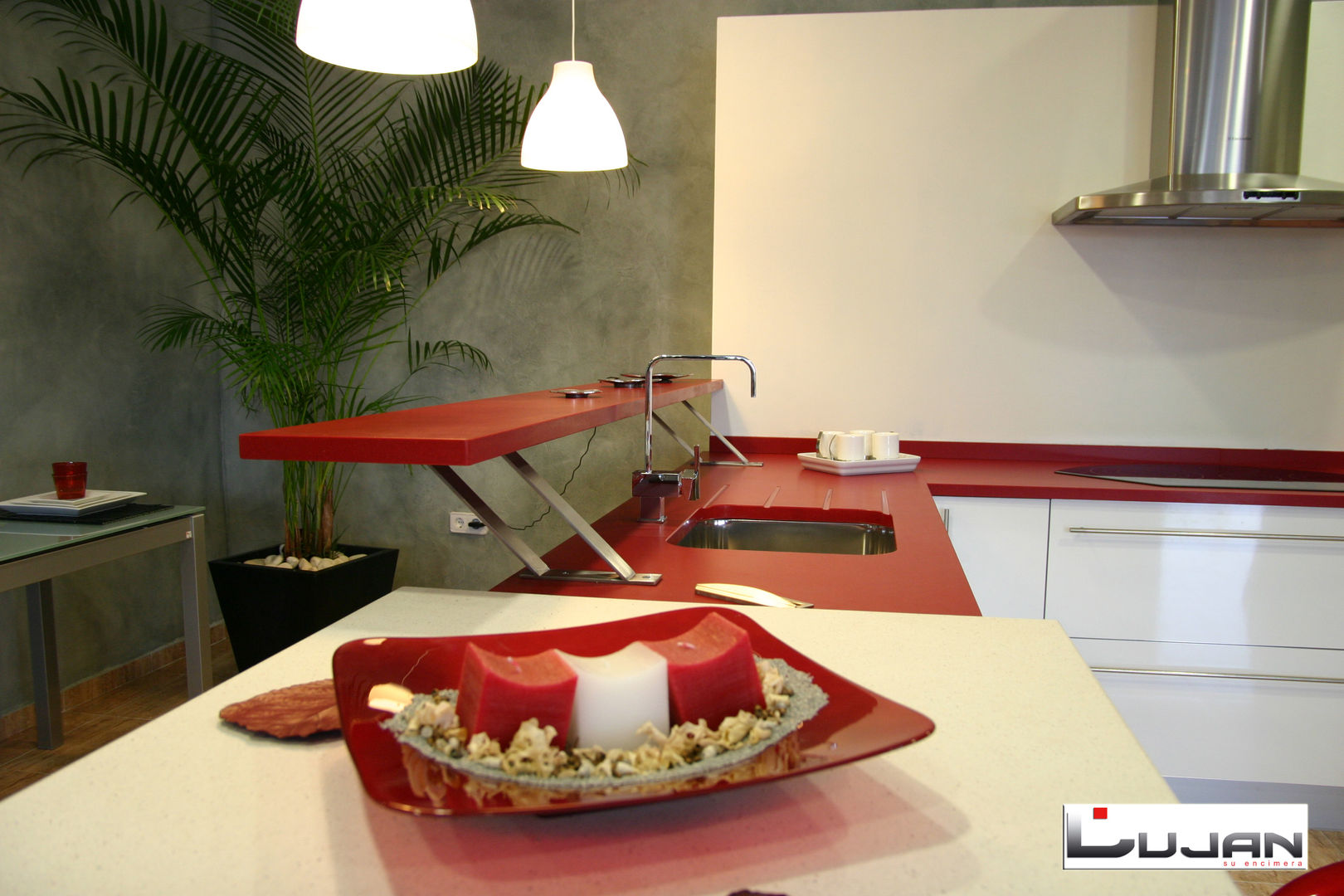 Encimeras de cocina, Lujan Marmoles Lujan Marmoles 現代廚房設計點子、靈感&圖片