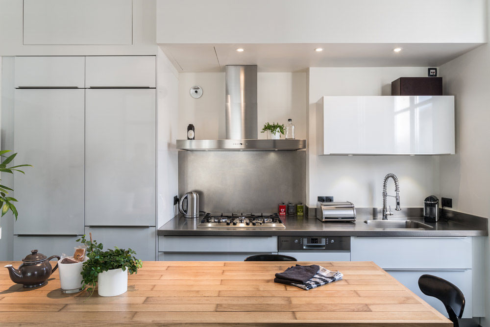 Rénovation d'un appartement à Lyon 6e homify Cuisine moderne