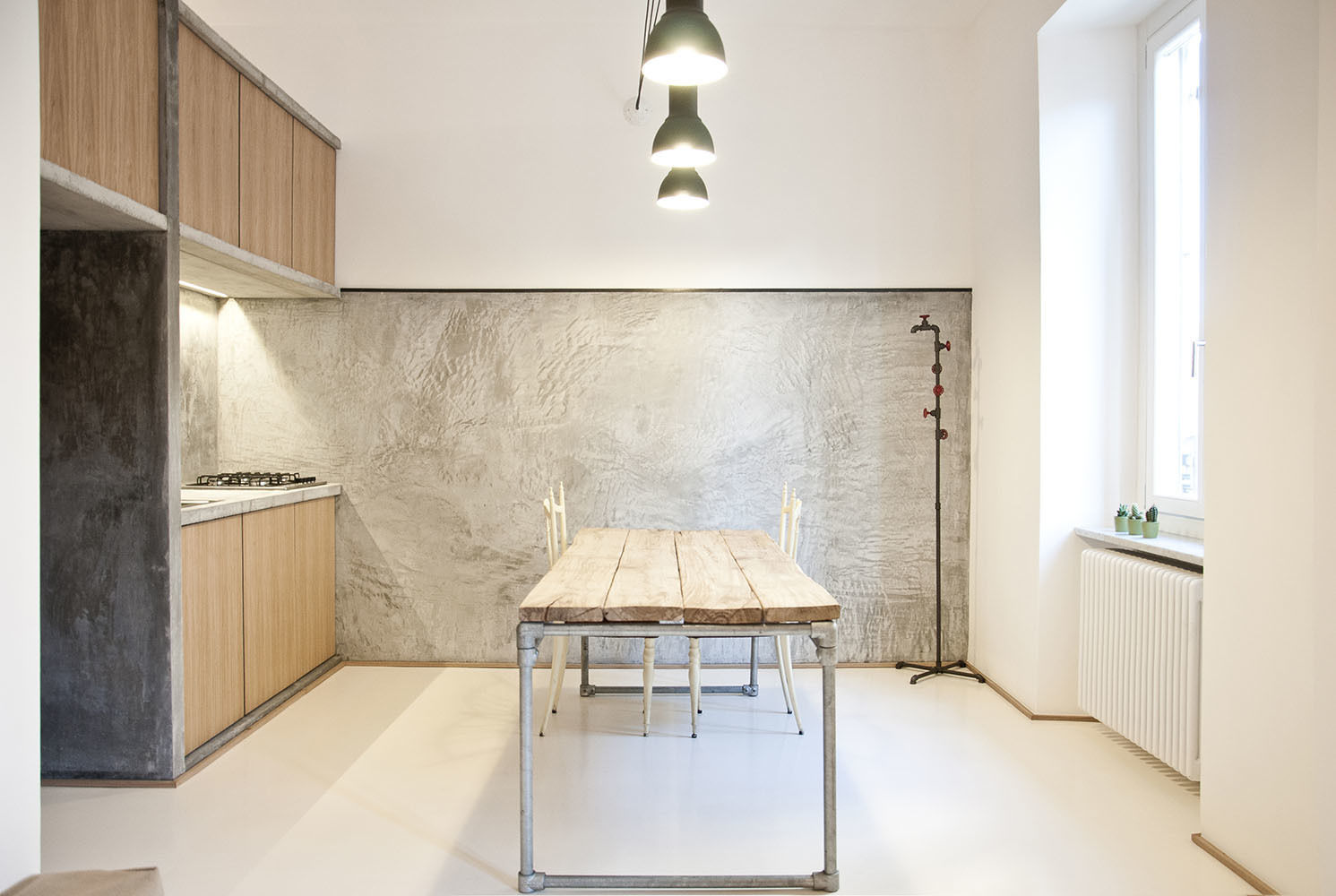 3 VAULTS, R3ARCHITETTI R3ARCHITETTI Minimalist dining room