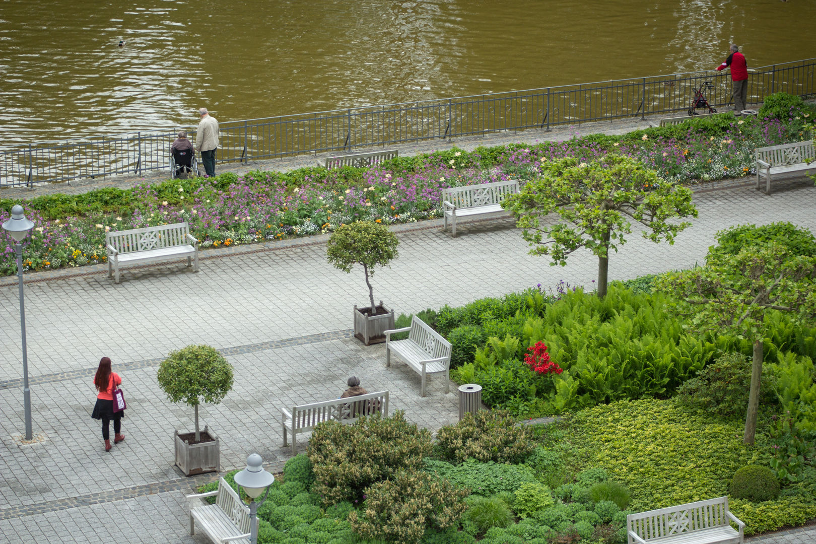 Kurpark Bad Schmiedeberg , GFSL clausen landschaftsarchitekten gruen fuer stadt + leben GFSL clausen landschaftsarchitekten gruen fuer stadt + leben Commercial spaces Hospitals