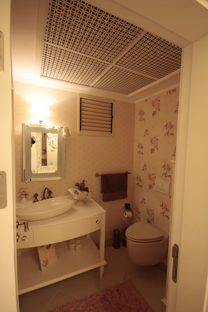 AHMET ASLI İLHAN EVİ , DerganÇARPAR Mimarlık DerganÇARPAR Mimarlık Rustic style bathroom