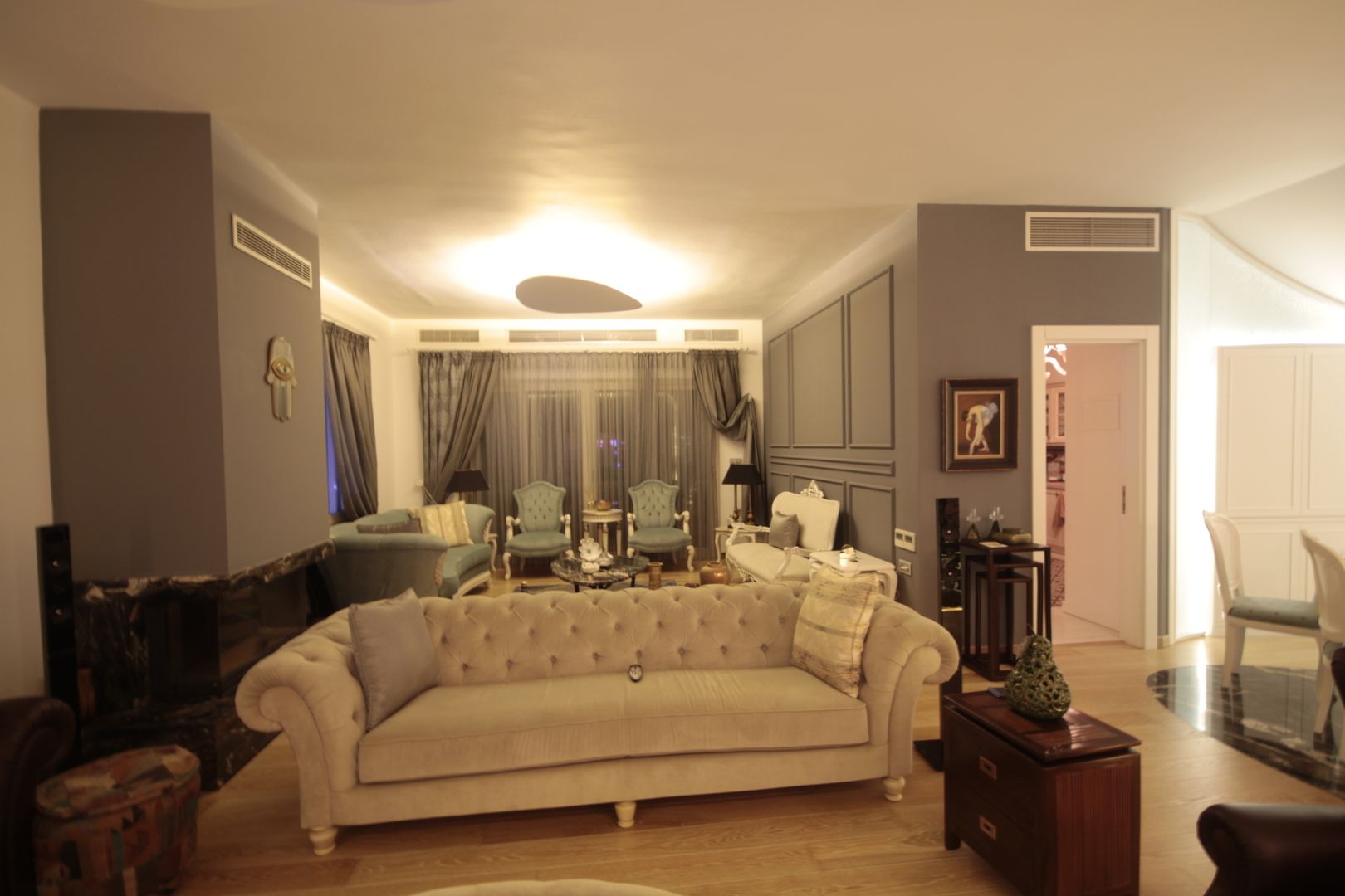 AHMET ASLI İLHAN EVİ , DerganÇARPAR Mimarlık DerganÇARPAR Mimarlık Living room