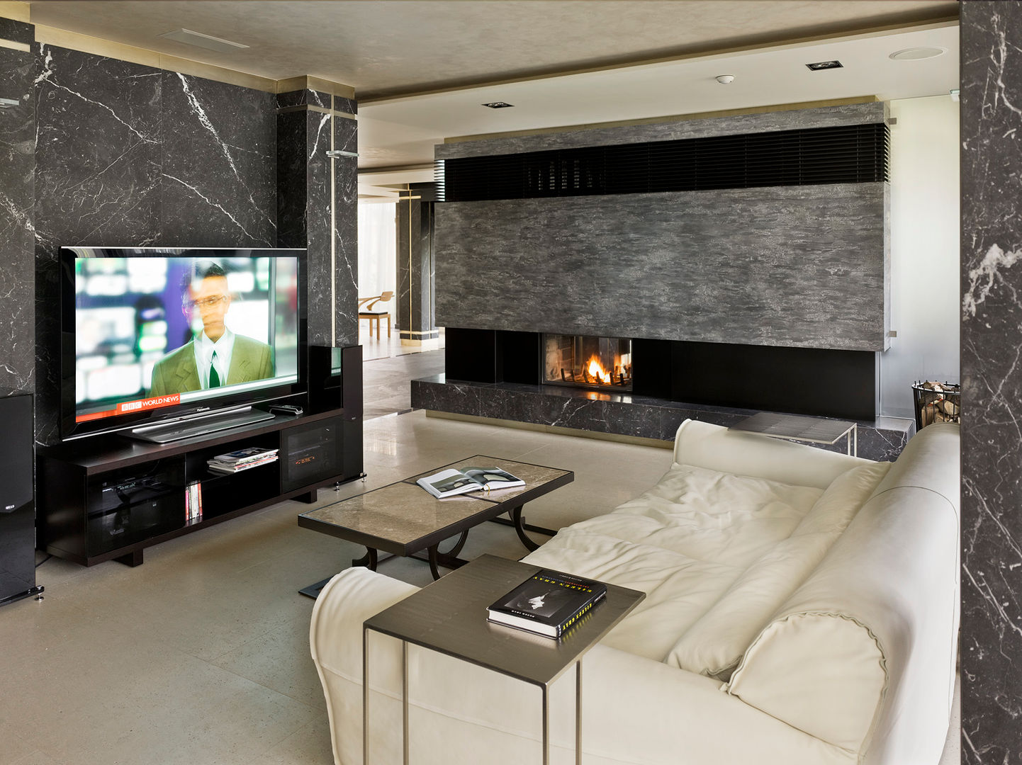 «Золотая резиденция в поселке Репино» 600м. кв., FullHouseDesign FullHouseDesign Living room