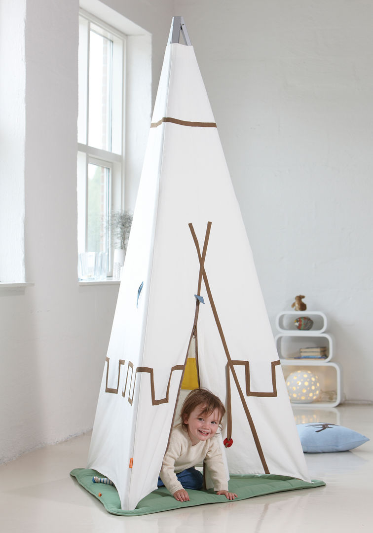 Leander Tepee Play Tent and Play Mat; Tripod Cuckooland غرفة الاطفال Toys