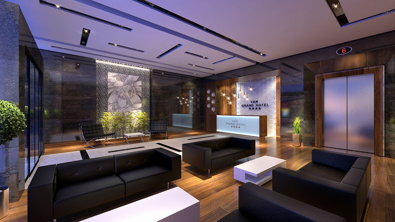 homify Commercial spaces Hotels