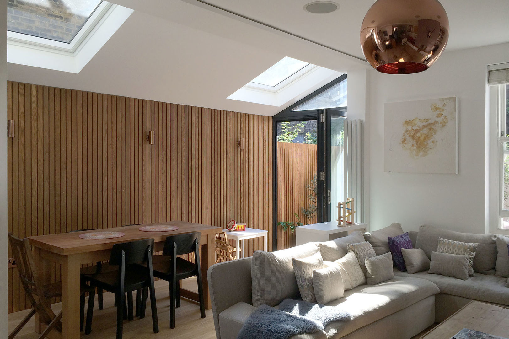 Venn Street Part 2, Proctor & Co. Architecture Ltd Proctor & Co. Architecture Ltd Modern living room