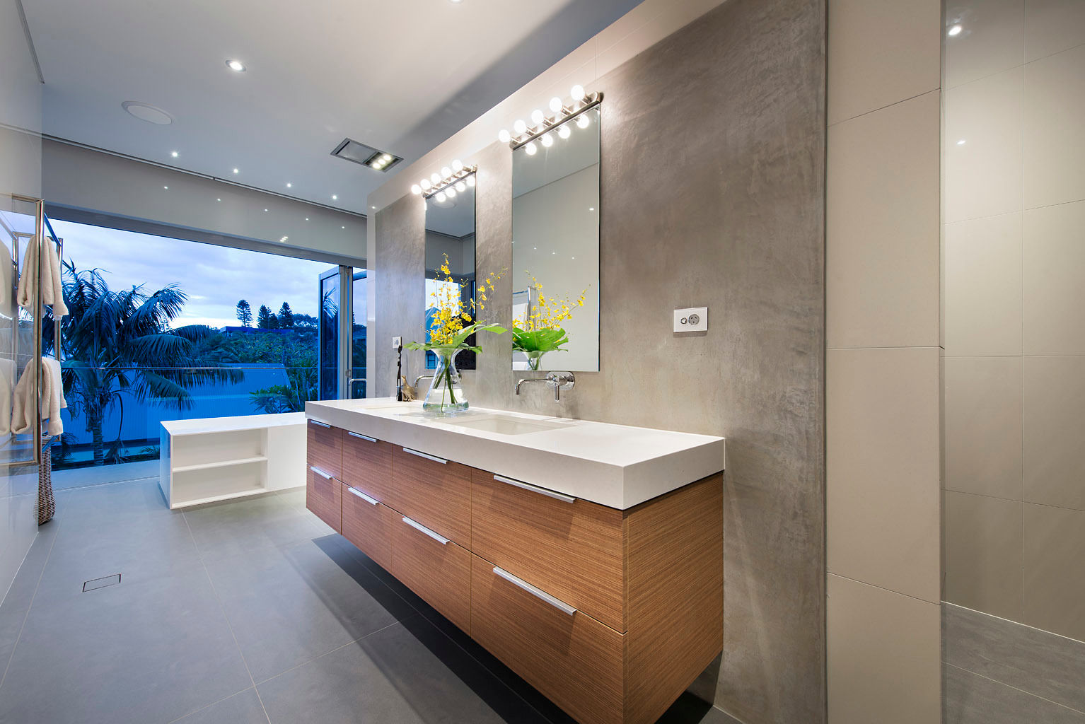 Ensuite D-Max Photography Industrial style bathroom