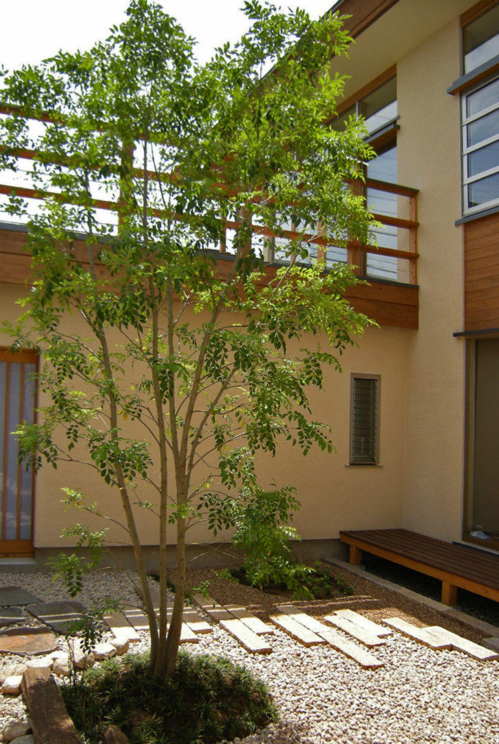 東中沢の家, 環境創作室杉 環境創作室杉 オリジナルな 庭