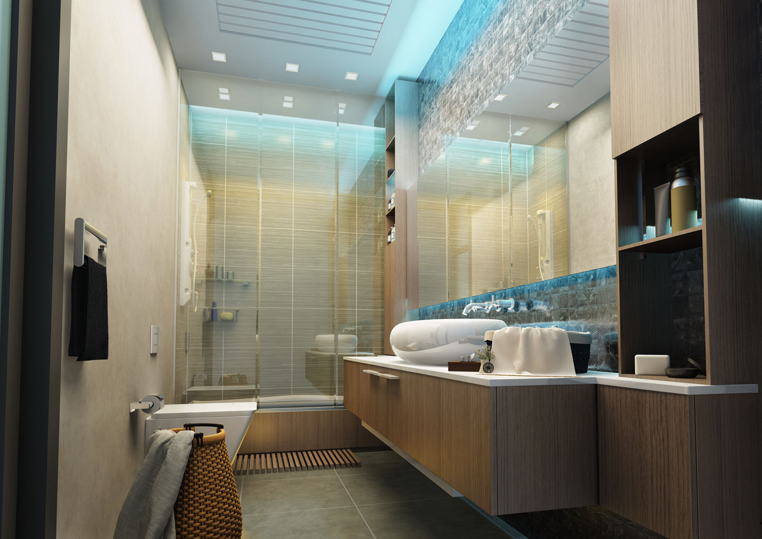 House Project, BA DESIGN BA DESIGN Modern Bathroom Decoration