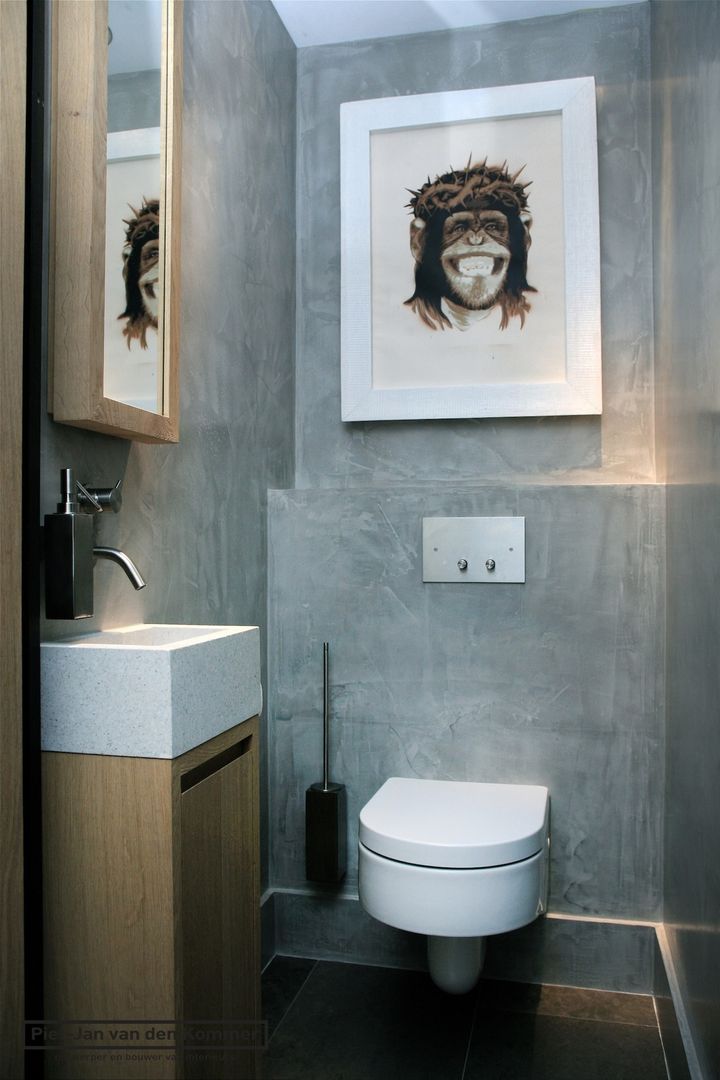 Loft Amsterdam, Piet-Jan van den Kommer Piet-Jan van den Kommer Modern bathroom