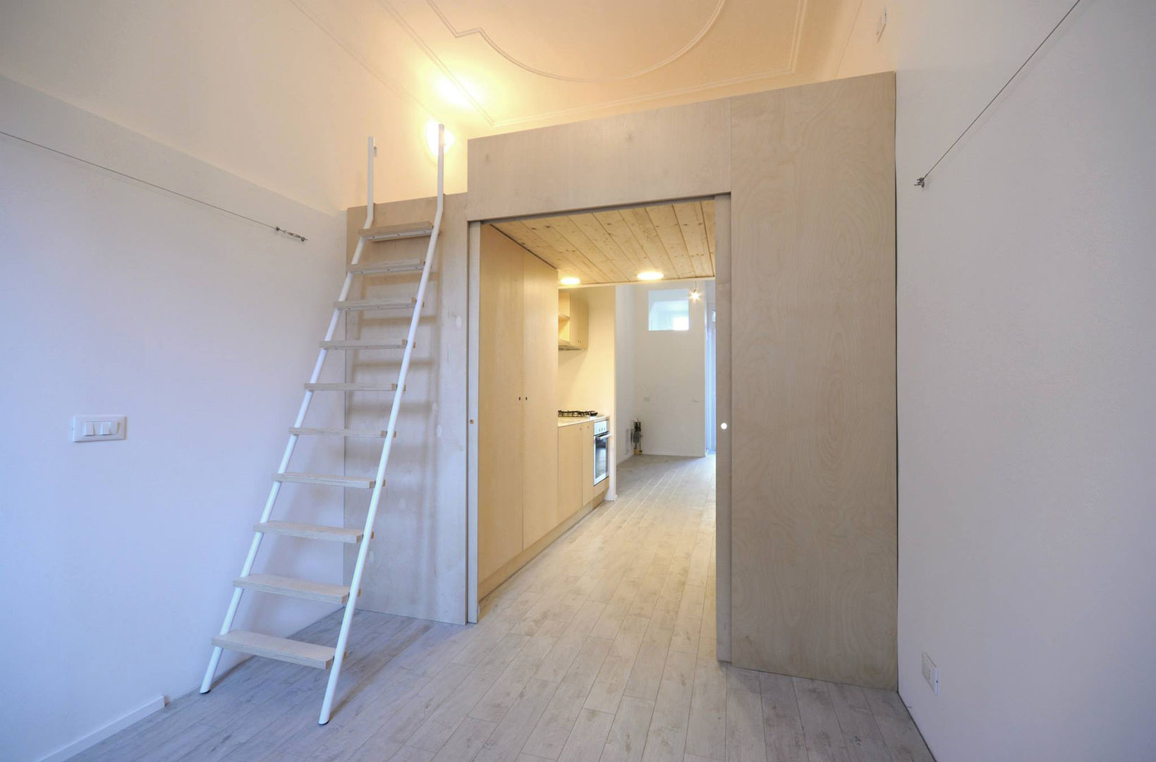 Microhouse, supercake supercake Minimalistische slaapkamers