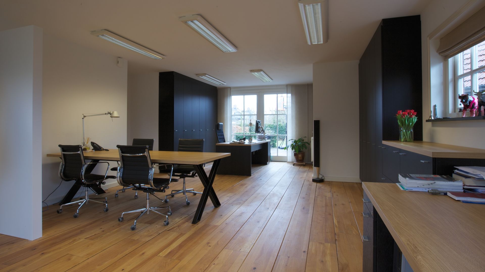 Werkkamer Antonissen interieurbouw Moderne studeerkamer