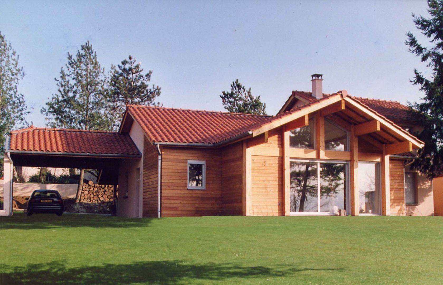 Maison à Montanay, ak architectes ak architectes Casas de estilo clásico