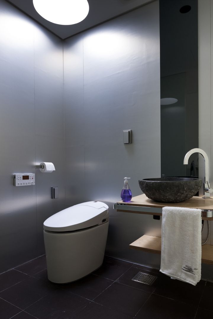 Jeju stay BIUDA, ARCHITECT GROUP CAAN ARCHITECT GROUP CAAN Salle de bain moderne