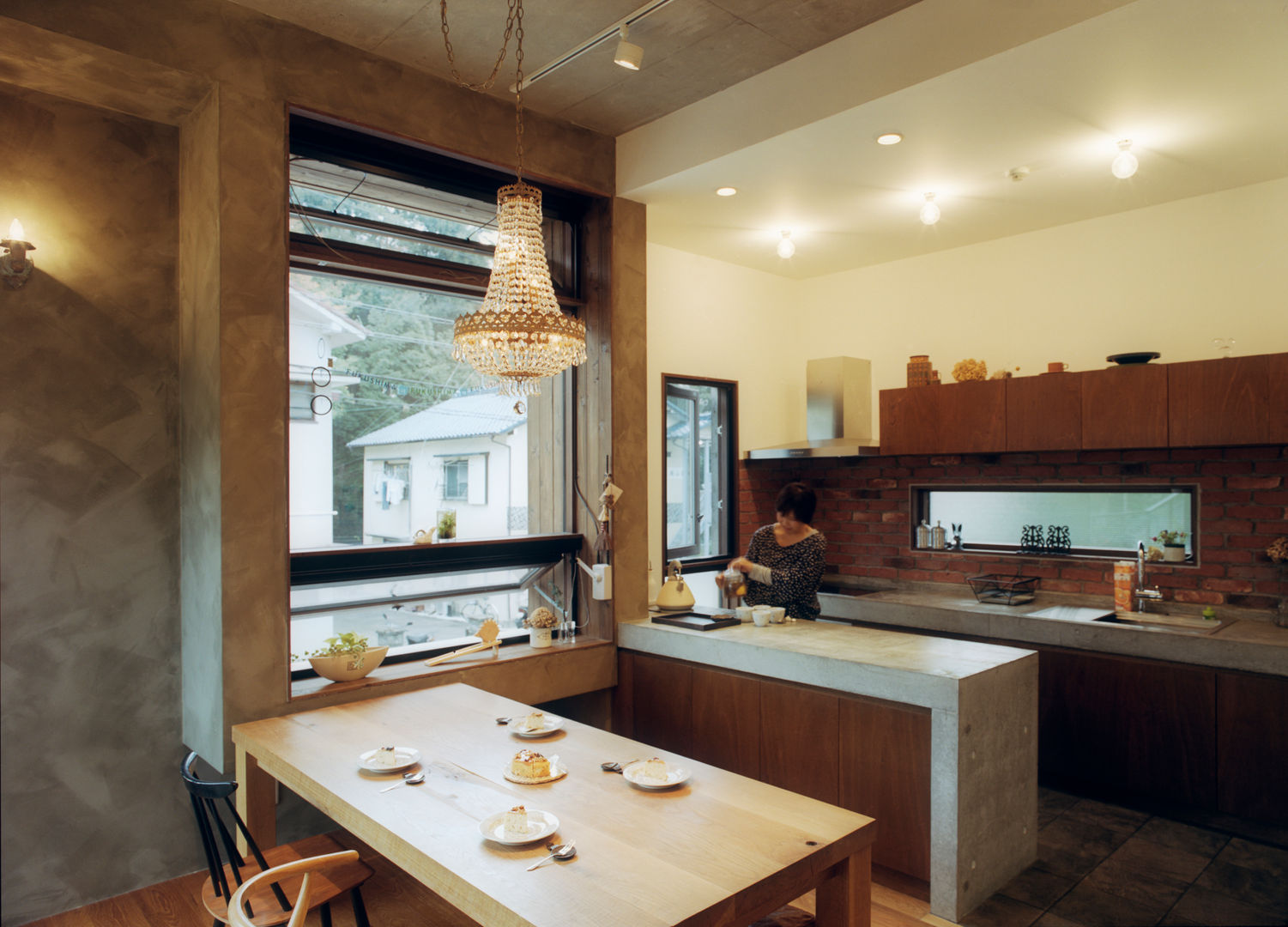 月が丘の住宅, gimbalworks gimbalworks Cocinas de estilo moderno