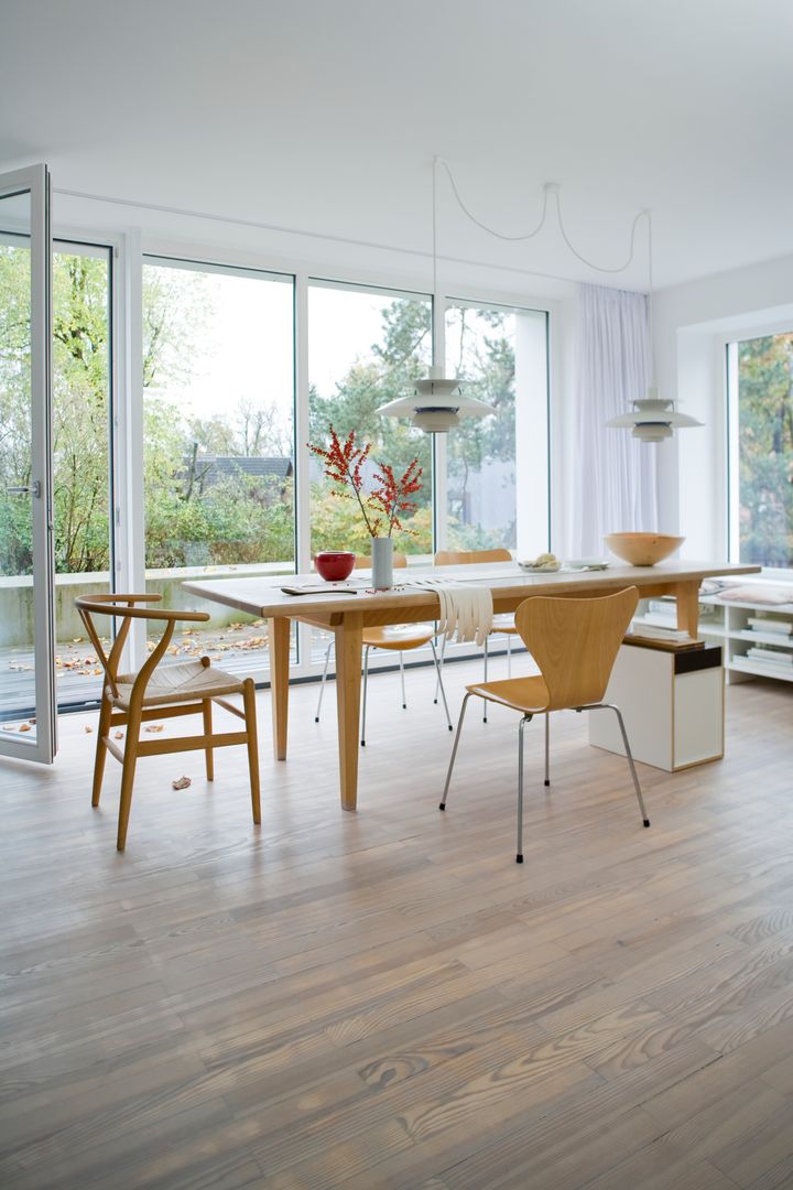 Patchworkfamilienhaus, Bohn Architekten GbR Bohn Architekten GbR Scandinavian style dining room