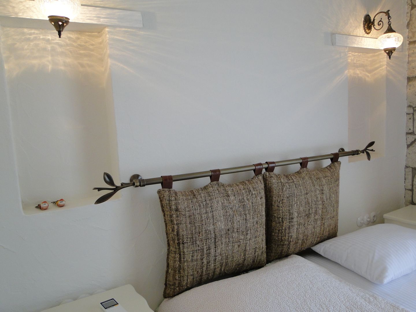 Yu-Ga Otel Tuncer Sezgin İç Mimarlık Akdeniz Yatak Odası Yataklar & Yatak Başları