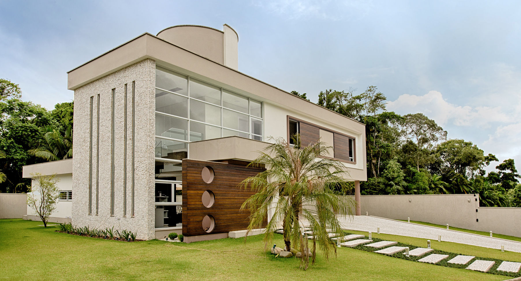 Casa AG, Espaço do Traço arquitetura Espaço do Traço arquitetura Casas modernas