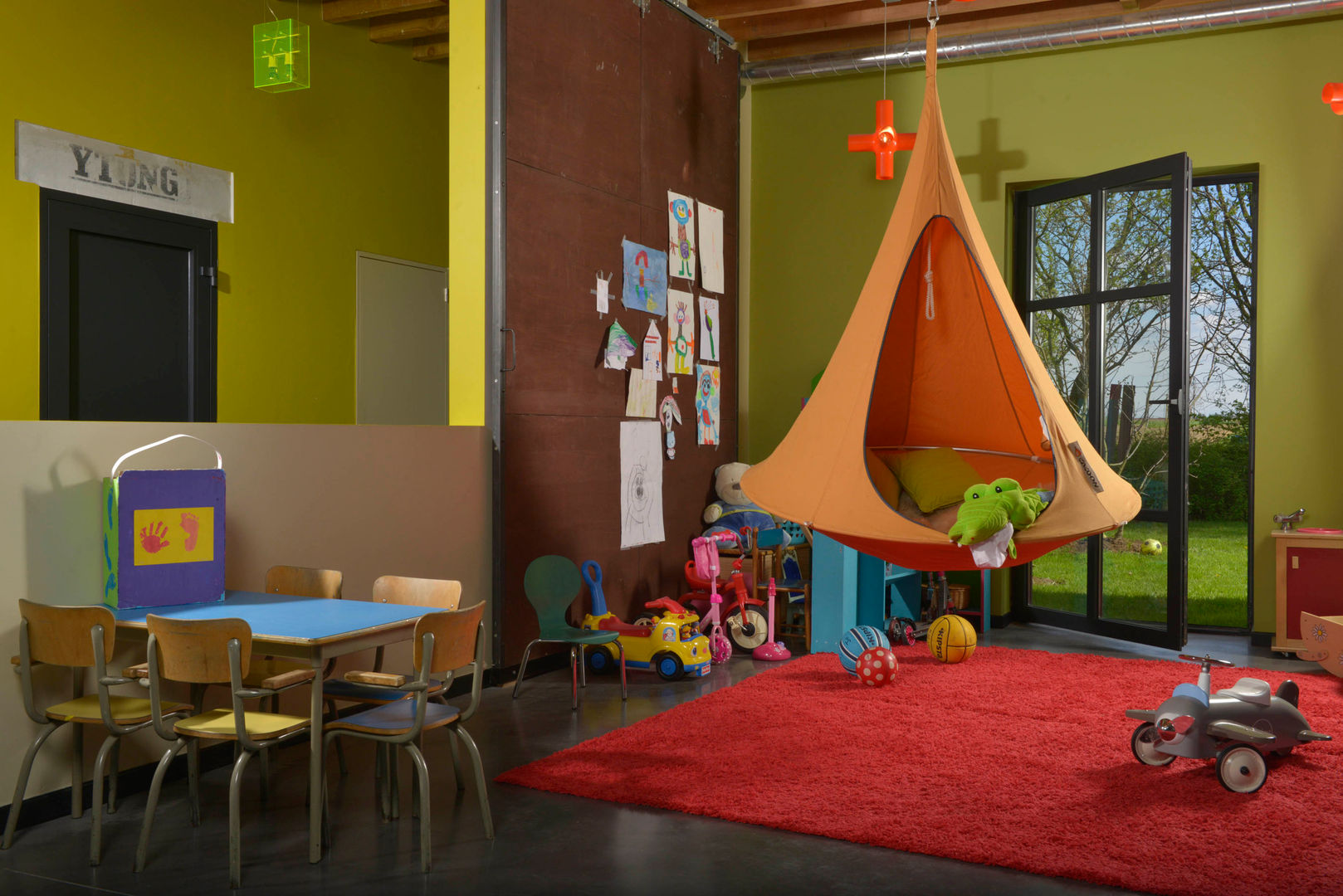 TENTE SUSPENDUE CACOON BONSAI, SIMPLE OU DOUBLE signée HANG IN OUT, KSL LIVING KSL LIVING Eclectische kinderkamers Speelgoed