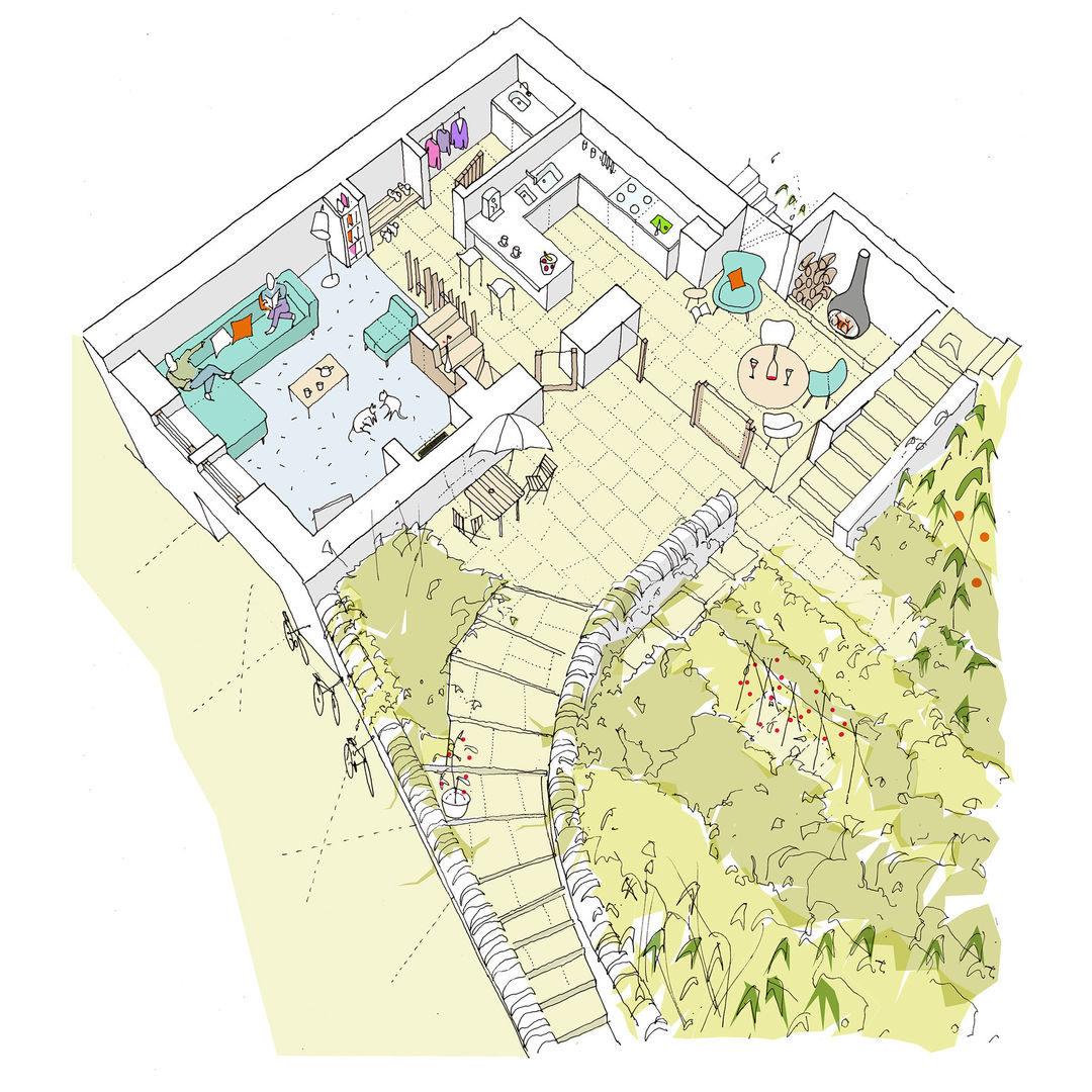 Ground Floor Plan daniels thiede architects limited