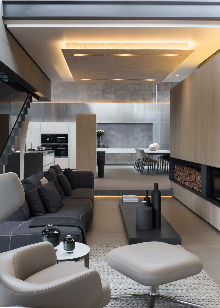 House Sar , Nico Van Der Meulen Architects Nico Van Der Meulen Architects Living room