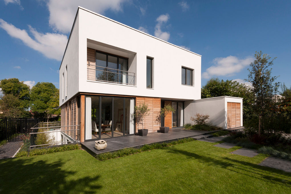 Villa Amsterdam Zuid, paul seuntjens architectuur en interieur paul seuntjens architectuur en interieur Modern houses