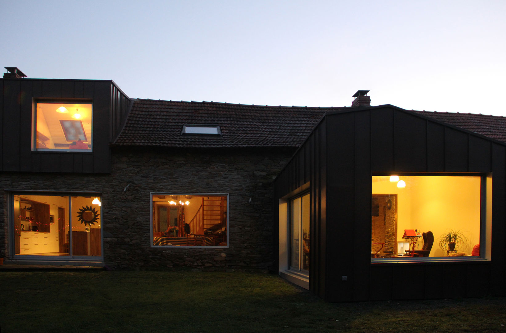 Maison LER, tact architectes tact architectes モダンな 家