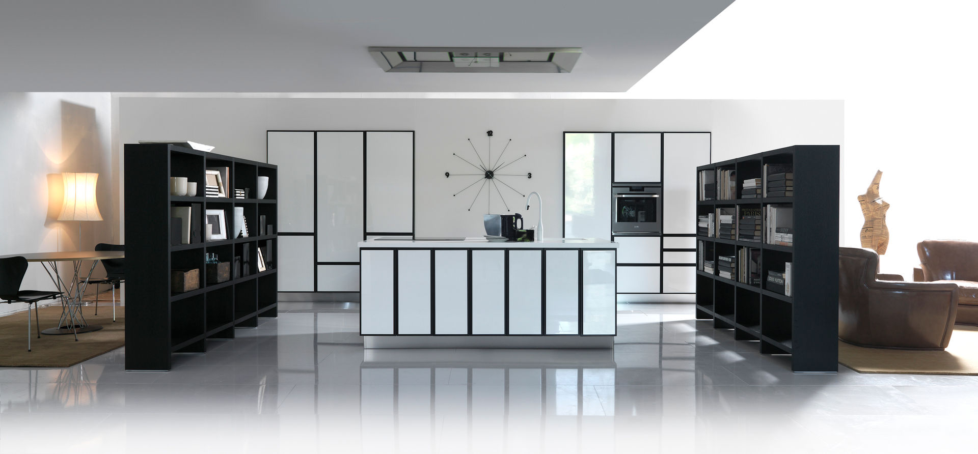 Autentica per Effeti, Vegni Design Vegni Design Cocinas de estilo minimalista Almacenamiento y despensa
