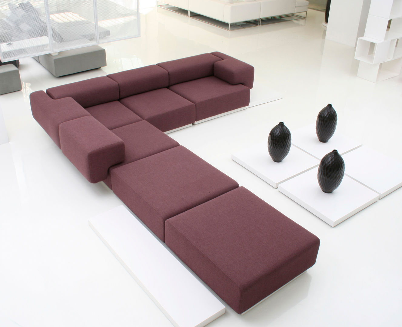 Showroom a Shanghai, Vegni Design Vegni Design Salas de estilo minimalista Sofás y sillones