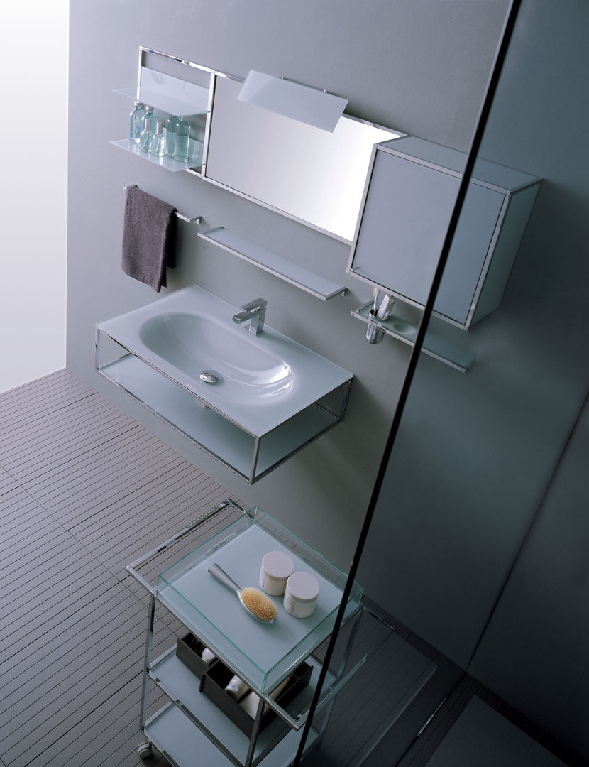 Gill, Vegni Design Vegni Design Minimalist style bathroom Storage