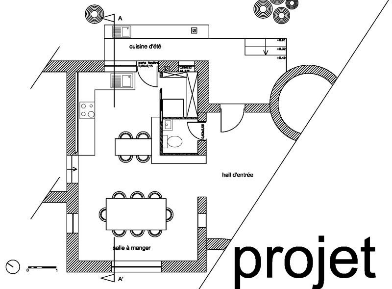 rénovation partielle d'une maison d'habitation et ses abords, Atelier RnB Atelier RnB