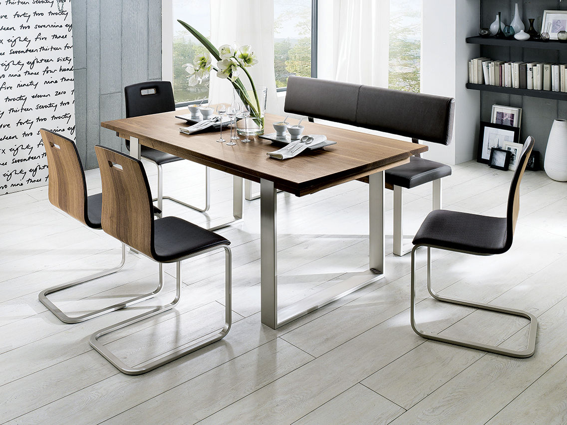 homify Dining room Chairs & benches