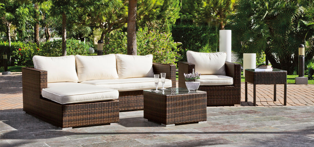 SET TABANA 7, Hevea Hevea Modern Garden Furniture