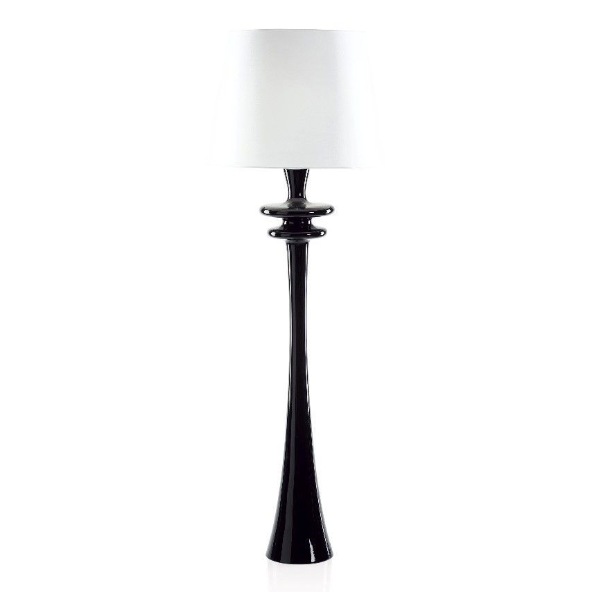 Black GALAXIE Floor Lamp All the hues Salas de estilo moderno Iluminación