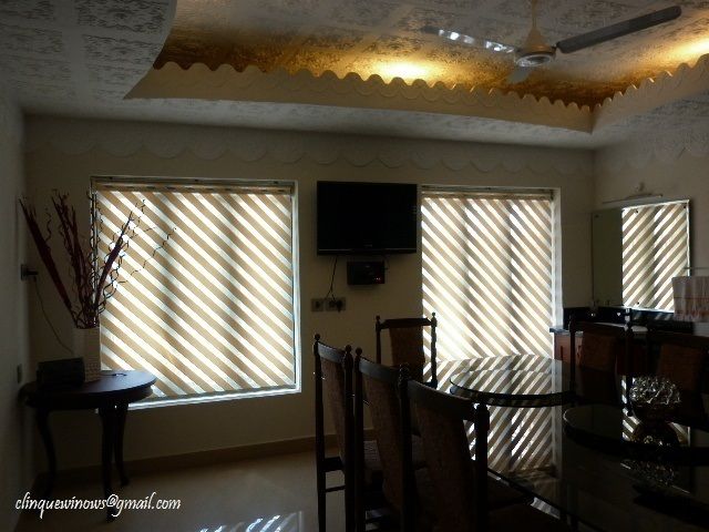 Dual Shade Roller Blinds. Slopes Clinque window blind systems Asian style windows & doors Blinds & shutters