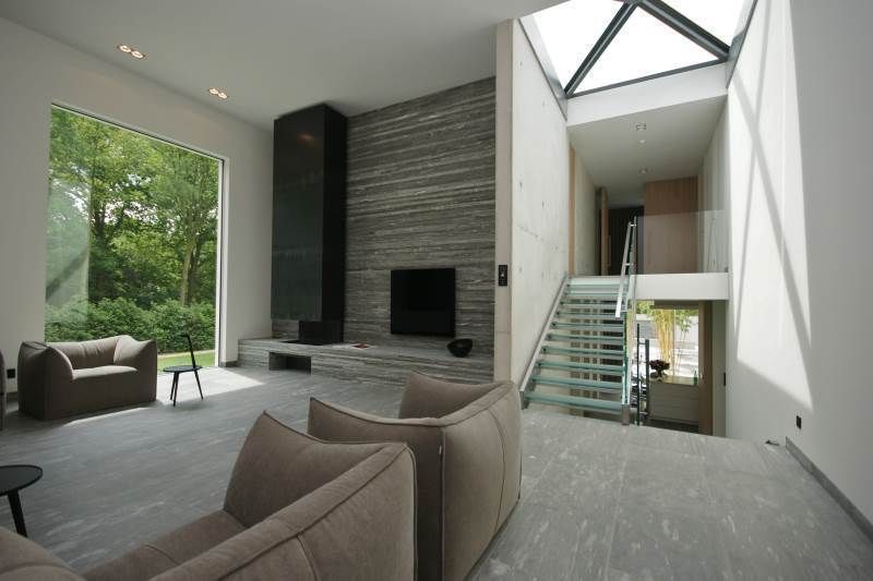 Guesthouse met spa en welness, KleurInKleur interieur & architectuur KleurInKleur interieur & architectuur Living room