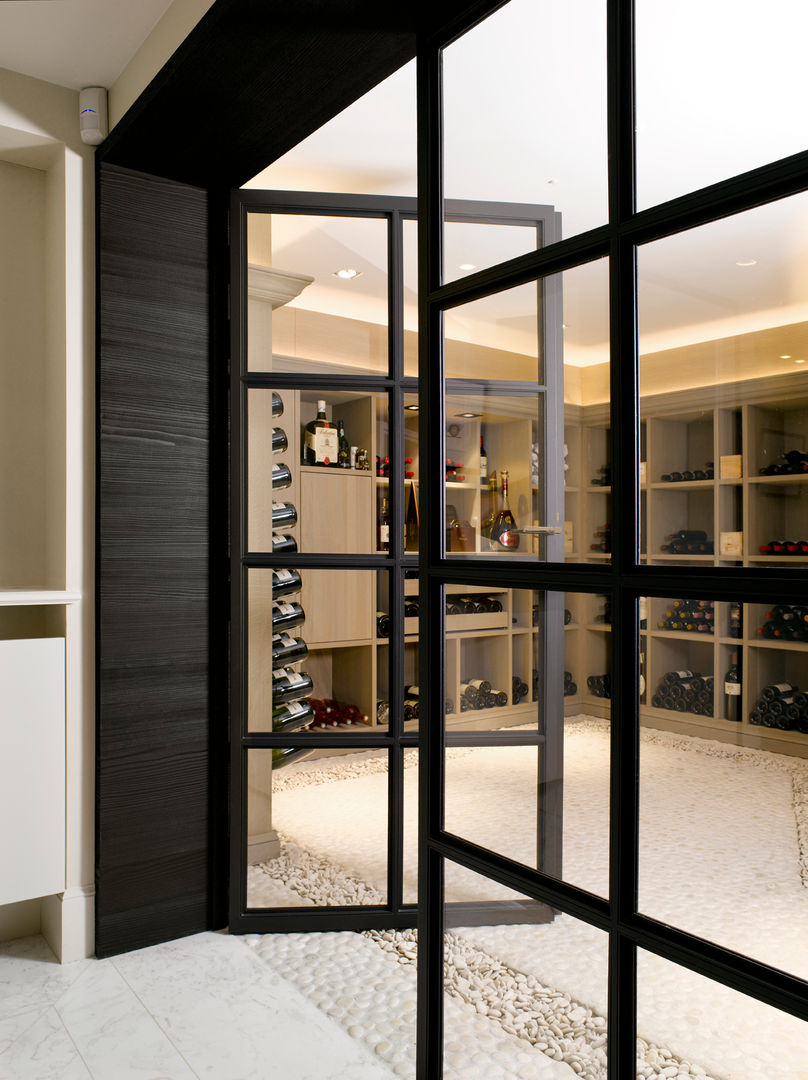 Knokke , ligne V ligne V Modern Home Wine Cellar