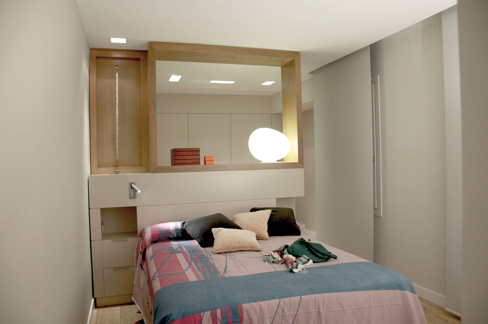 Reforma de vivienda en el ensanche de Barcelona, 5lab 5lab غرفة نوم